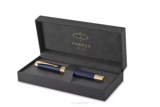 Pióro Wieczne Parker Duofold Prestige Blue Chevron GT F - 5