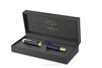 Pióro Wieczne Parker Duofold Prestige Blue Chevron GT F - 5