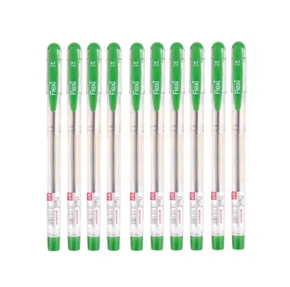 10x Długopis Flexi Penmate 0,7 Zielony