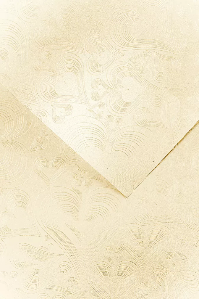 Karton Ozdobny Love Kremowy A4 Galeria Papieru SmartKleks.pl