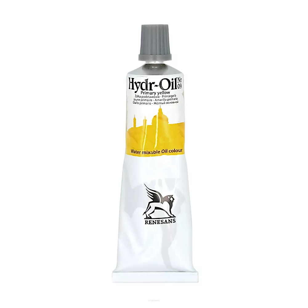 Farba Olejna Renesans Hydr-Oil 60 ml Primary Yellow 09 smartkleks.pl