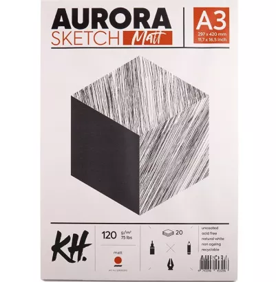 Szkicownik Aurora Mat A3 120g/m2