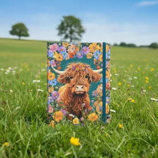 Notatnik Mini Krowa Highland Peter Pauper Press