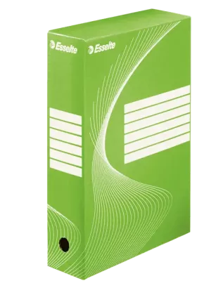 PUDŁO ARCHIWIZACYJNE 80MM ZIELONE ESSELTE