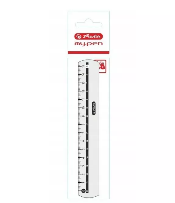 Linijka Metalowa Herlitz 15cm