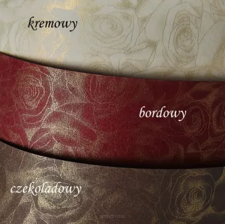 Karton Ozdobny Róże Bordowy 250g Galeria Papieru 202916