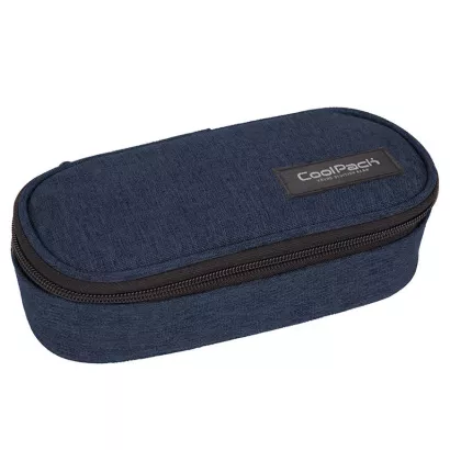 Piórnik Jednokomorowy Bez Wyposażenia CoolPack Campus Snow Dark Blue