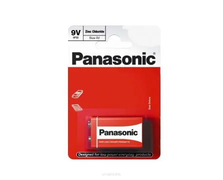 Bateria Panasonic 6F22 9V Cynkowo-Węglowa
