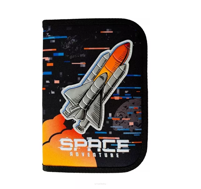 Piórnik Jednokomorowy Bambino St.Majewski Fox Space smartkleks.pl
