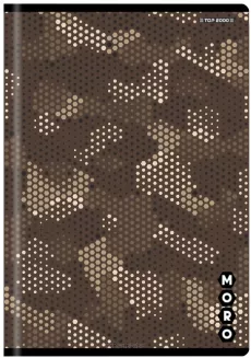 5x Zeszyt A5/96 Kratka Top-2000 Moro z Marginesem smartkleks.pl