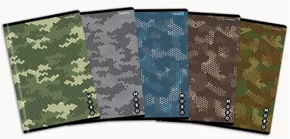 5x Zeszyt A5/96 Kratka Top-2000 Moro z Marginesem