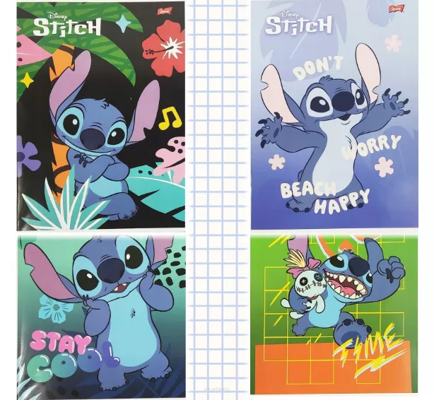 Zeszyt A5 Kratka 32 Kartek Stitch smartkleks.pl