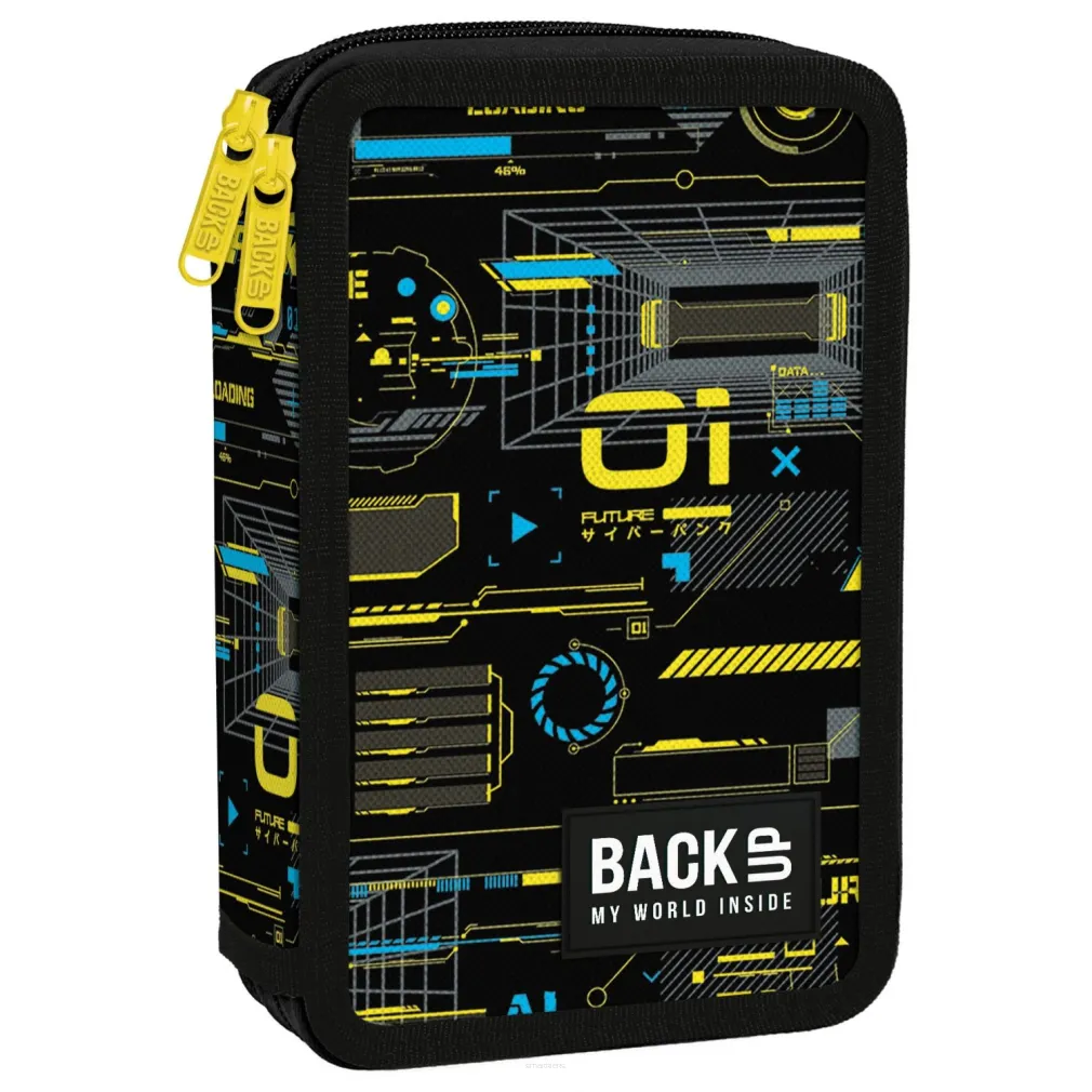 Derform Piórnik podwójny BackUp 7 z wyposażeniem DW50