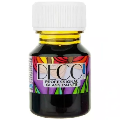 Farba do Szkła Witrażowa Deco 30ml - 111 Ciemny Żółty