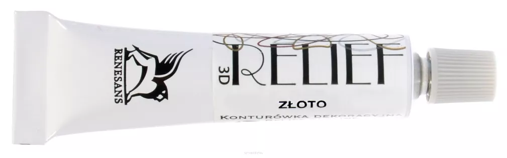 Konturówka relief Deco  Renesans Złoty 20 ml