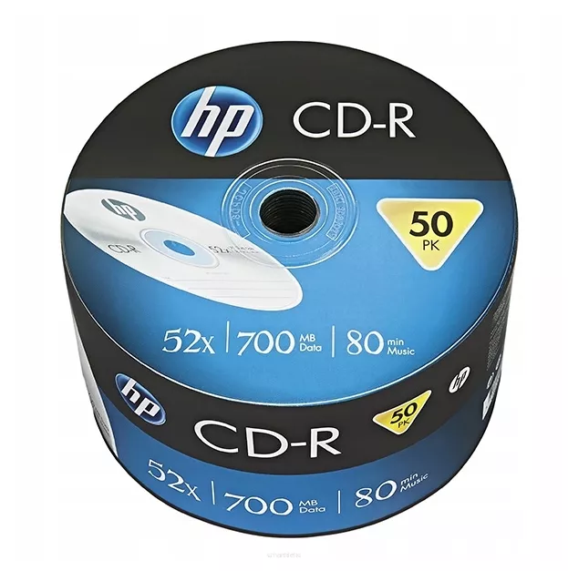 Płyta HP CD-R 700MB 50szt  SmartKleks.pl