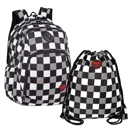 Plecak MŁODZIEŻOWY SZKOLNY CoolPack Break Checkers z Workiem