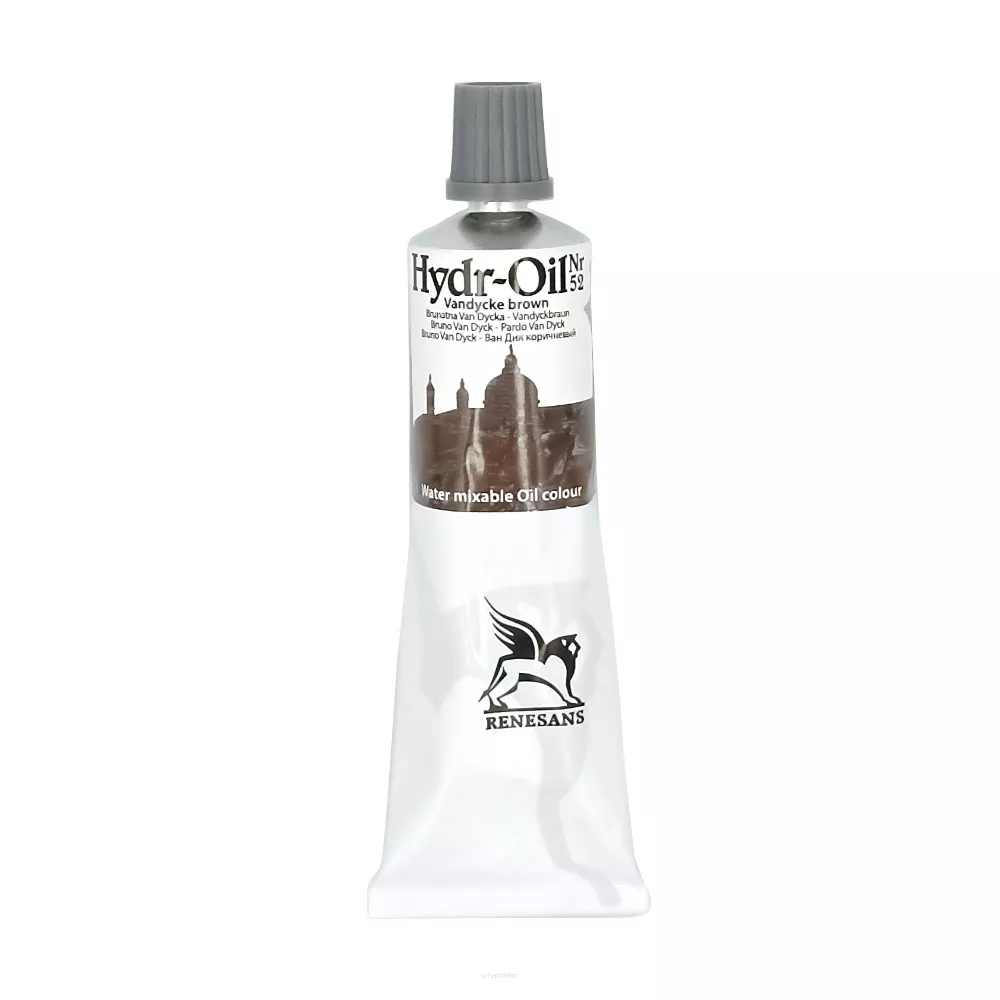 Farba Olejna Renesans Hydr-Oil 60 ml Brunatna Van Dycka 52 smartkleks.pl