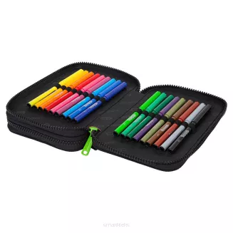 Piórnik Dwukomorowy Z Wyposażeniem Jumper 2 Game Over SmartKleks.pl