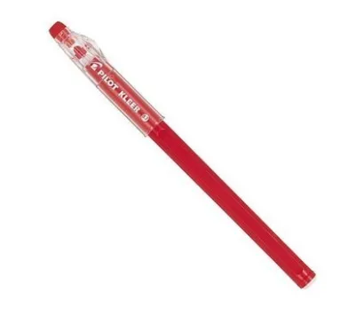 Długopis Żelowy Ścieralny Jednorazowy 0,7mm  Czerwony Pilot 