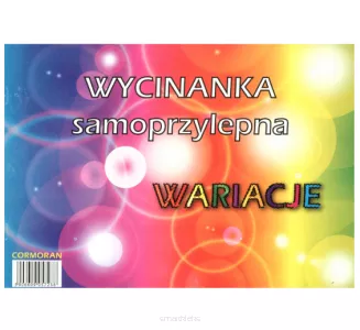 Wycinanka Samoprzylepna Wariacje A4 Cormoran