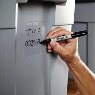 Marker Permanentny Sharpie Fine Pisak Szybkoschnący 12 Sztuk Czarny - 12