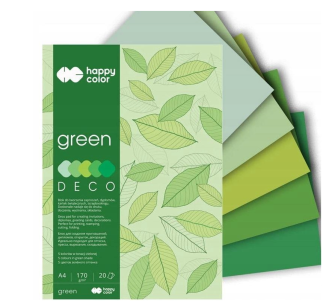 Blok Kreatywny Happy Color Deco Green
