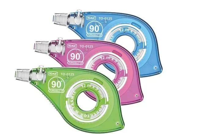 Korektor w Taśmie z Przekręcaną Końcówką 12m Toma  SmartKleks.pl