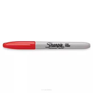 Marker Permanentny Sharpie Fine Pisak Szybkoschnący Red smartkleks.pl