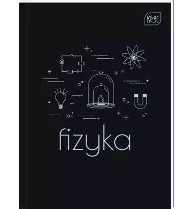 Brulion Tematyczny Zeszyt A5 Fizyka Interdruk 80k