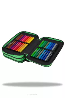 Piórnik potrójny z wyposażeniem Jumper 3 COOLPACK, Game Over Gradient