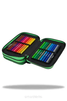 Piórnik potrójny z wyposażeniem Jumper 3 COOLPACK, Game Over Gradient