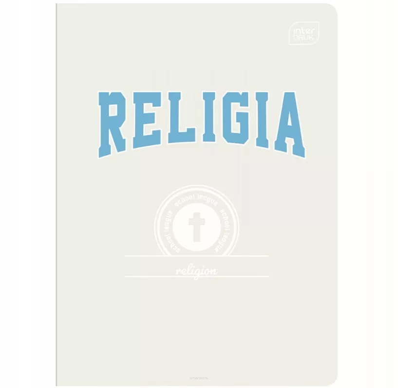 Zeszyt Tematyczny Religia A5 Kratka  60k. Interdruk Hybrid smartkleks.pl