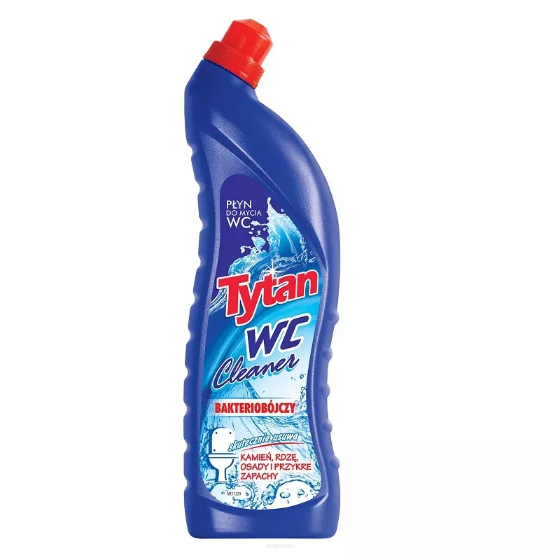 Płyn do mycia WC Tytan max bakteriobójczy niebieski 1,2 kg