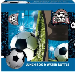 Zestaw Bidon Śniadaniówka Lunchbox DERFORM Piłka