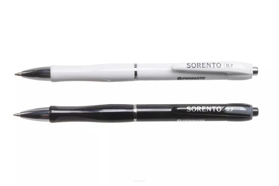 Długopis Sorento Penmate Black White 0,7 mm smartkleks.pl