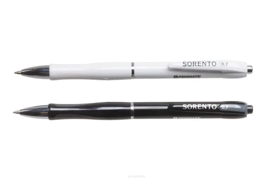 Długopis Sorento Penmate Black White 0,7 mm smartkleks.pl