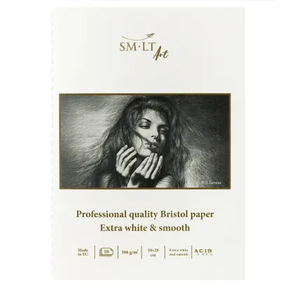SMLTArt Professional Bristol Szyty 20x28cm 308g 10ark