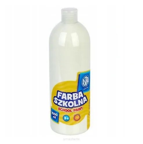 Farba Szkolna 1000 ml Biała