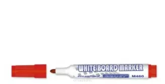 Zestaw 10 x Marker do białych tablic Granit M460 czerwony