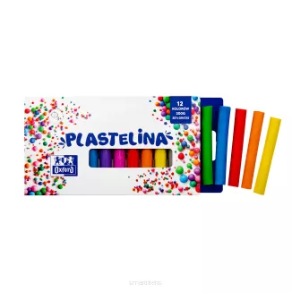 Plastelina Oxford 12 Kolorów smartkleks.pl