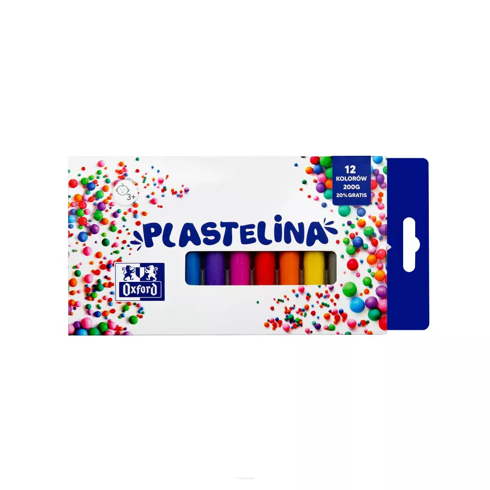Plastelina Oxford 12 Kolorów smartkleks.pl