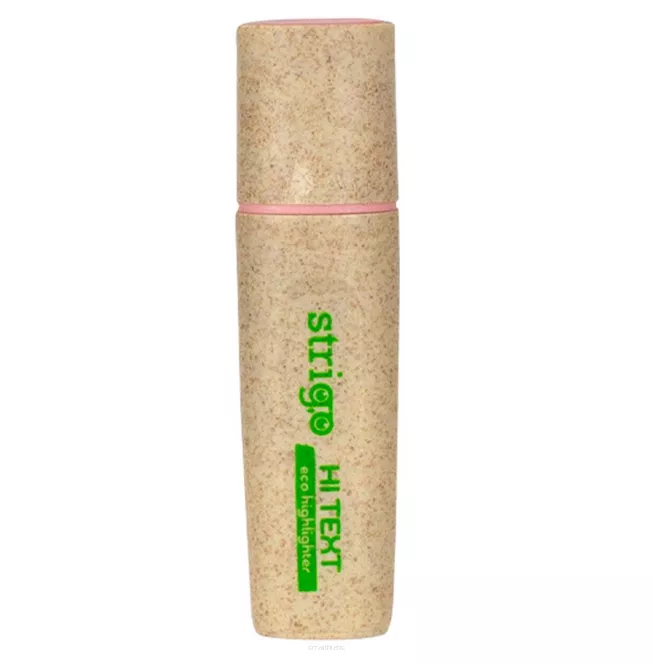Zakreślacz Strigo Hi Text Eco Różowy Pastel smartkleks.pl