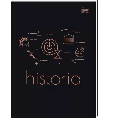 Brulion Tematyczny Zeszyt A5 Historia Interdruk 80k