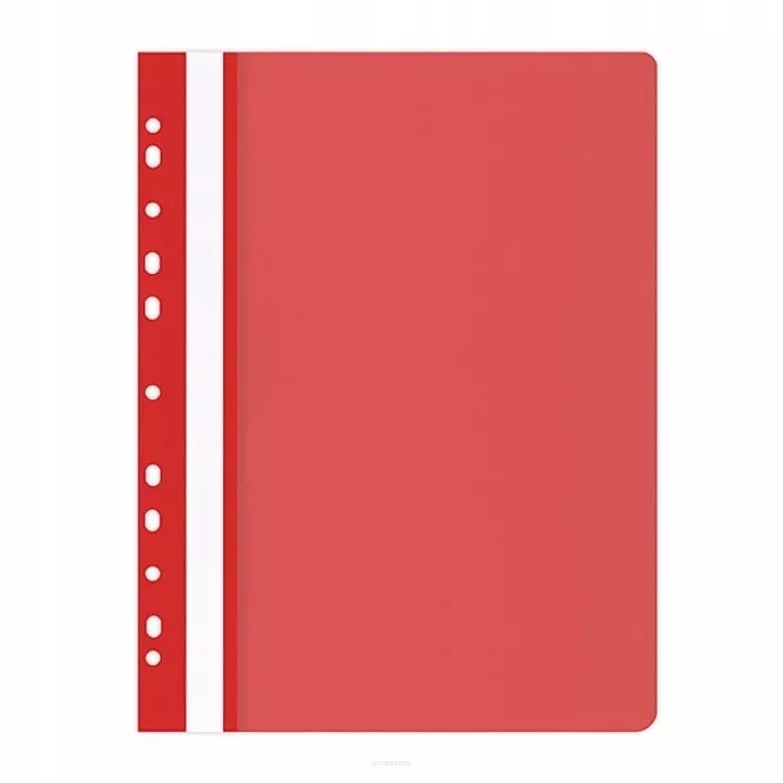 Skoroszyt A4 PP z Europerforacją Office Products Czerwony  SmartKleks.pl
