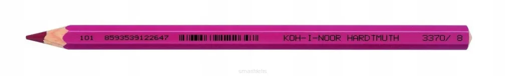 KREDKA OMEGA JUMBO KOH-I-NOOR 3370/8 Bordowy  SmartKleks.pl