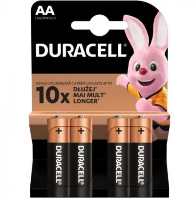 Bateria Alkaliczna Duracell LR-6/MN1500 AA Duży Paluszek