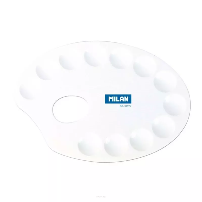 Paleta do mieszania farb plastikowa Milan