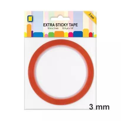 Taśma dwustronna Extra Sticky, 3 mm x 10 m