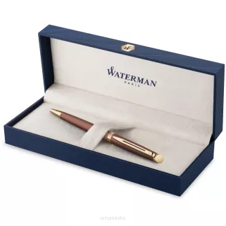 Długopis Waterman Hémisphère Understated Copper Red M GT